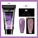 glitter color gel